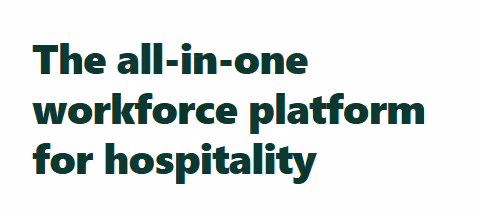 Ferrow headline: “The all-in-one workforce platform for hospitality”